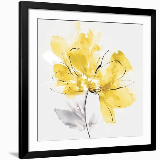 Tender Love I Yellow Version-Eva Watts-Framed Art Print