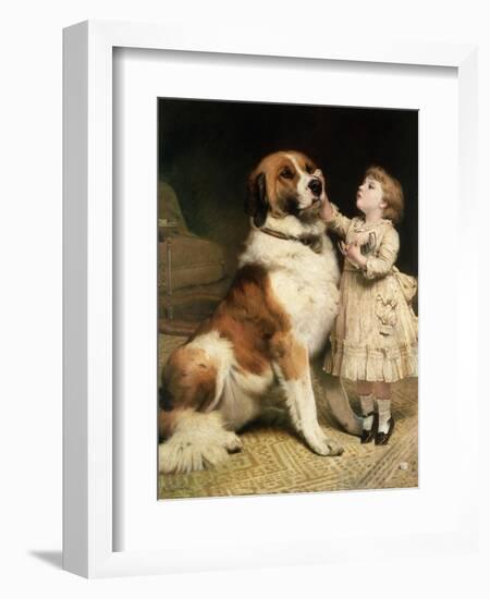 Tender Loving Care-Charles Burton Barber-Framed Giclee Print