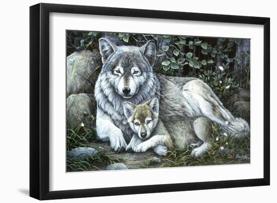 Tender Moment-Jenny Newland-Framed Giclee Print