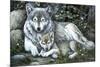 Tender Moment-Jenny Newland-Mounted Premium Giclee Print