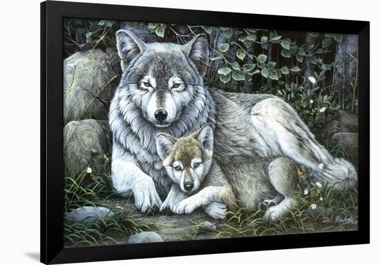 Tender Moment-Jenny Newland-Framed Premium Giclee Print