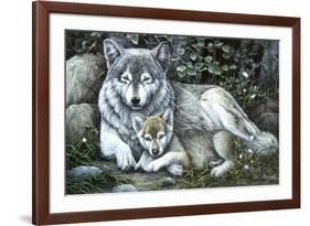 Tender Moment-Jenny Newland-Framed Giclee Print