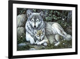 Tender Moment-Jenny Newland-Framed Giclee Print