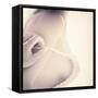 tender moments-Piet Flour-Framed Stretched Canvas