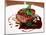 Tenderloin Steak Wrapped in Bacon with Red Sauce and Spinach-Kondor83-Mounted Photographic Print