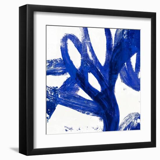 Tenderness Indigo-PI Studio-Framed Art Print