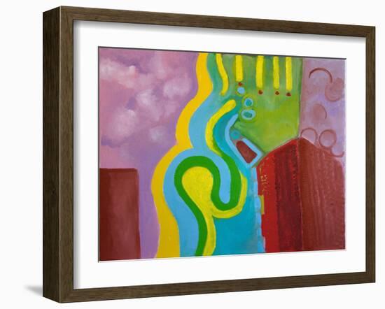 Tenderness of a Lightning, 2009-Jan Groneberg-Framed Giclee Print