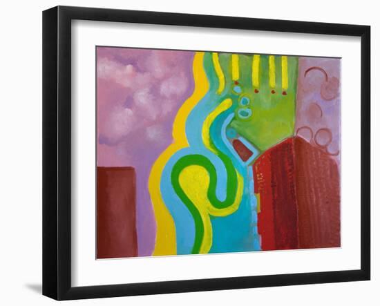 Tenderness of a Lightning, 2009-Jan Groneberg-Framed Giclee Print