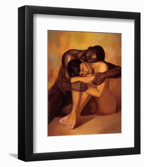 Tenderness-Sterling Brown-Framed Art Print