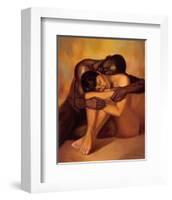 Tenderness-Sterling Brown-Framed Art Print
