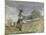 Tending Sheep, Houghton Farm-Winslow Homer-Mounted Giclee Print