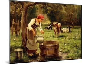 Tending the Cows-Julien Dupre-Mounted Giclee Print