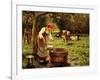 Tending the Cows-Julien Dupre-Framed Giclee Print