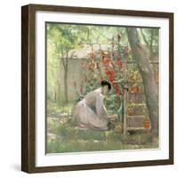 Tending the Garden-Robert Payton Reid-Framed Giclee Print