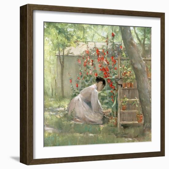 Tending the Garden-Robert Payton Reid-Framed Giclee Print