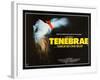 Tenebrae [1982], directed by DARIO ARGENTO.-null-Framed Photographic Print