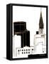 Tenement Empire State Building-Nicholas Biscardi-Framed Stretched Canvas