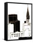 Tenement Empire State Building-Nicholas Biscardi-Framed Stretched Canvas