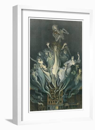 Tenement Ghosts-Udo J. Keppler-Framed Art Print