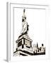 Tenement Liberty-Nicholas Biscardi-Framed Art Print