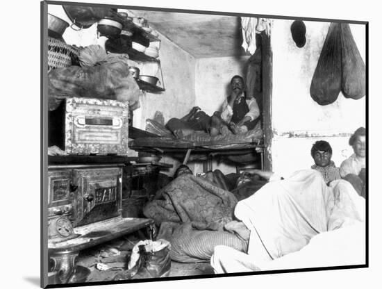 Tenement Life, Nyc, C1889-Jacob August Riis-Mounted Photographic Print