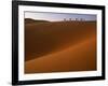 Tenere Desert, Camel Caravan Travelling Through the Air Mountains and Tenere Desert, Niger-Paul Harris-Framed Photographic Print