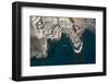 Tenerife, La Caleta, Aerial Picture, Beach, the Atlantic-Frank Fleischmann-Framed Photographic Print