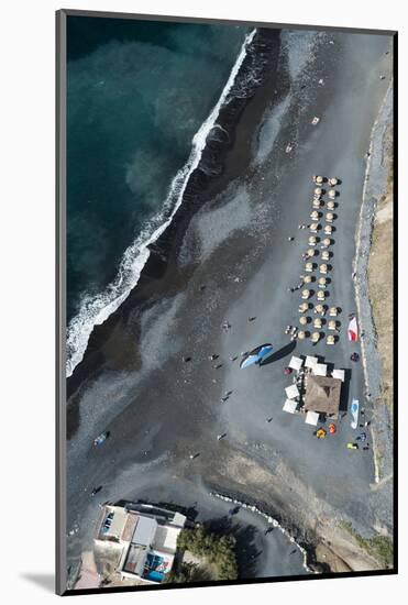 Tenerife, La Caleta, Playa De La Enramada, Beach Bar, Beach-Frank Fleischmann-Mounted Photographic Print