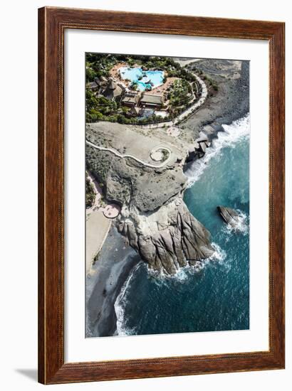 Tenerife, La Caleta, Playa De La Enramada, Costa Adeje, Volcano Coast-Frank Fleischmann-Framed Photographic Print