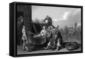 Teniers and Family-null-Framed Stretched Canvas