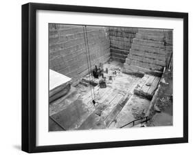 Tenino Sandstone Quarry, 1909-Ashael Curtis-Framed Giclee Print