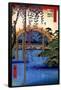 Tenjin Shrine-Ando Hiroshige-Framed Poster