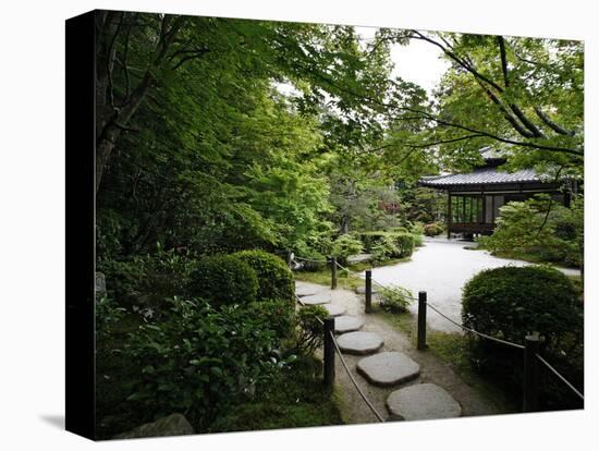 Tenjuan Garden in Nanzen Ji Temple, Kyoto, Japan, Asia-null-Stretched Canvas