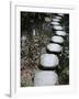 Tenjuan Wet Garden in Nanzen Ji Temple, Kyoto, Japan, Asia-null-Framed Photographic Print