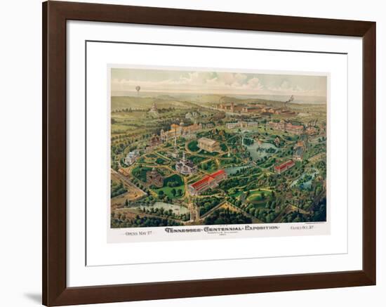 Tennessee Centennial Exposition, Nashville, 1897-Henderson Litho Co^-Framed Giclee Print