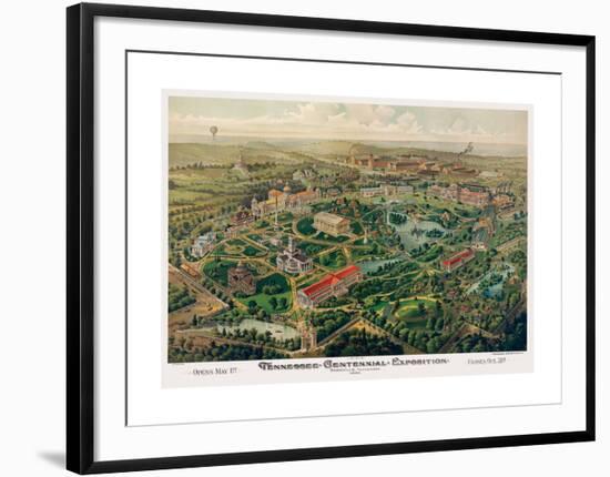 Tennessee Centennial Exposition, Nashville, 1897-Henderson Litho Co^-Framed Giclee Print