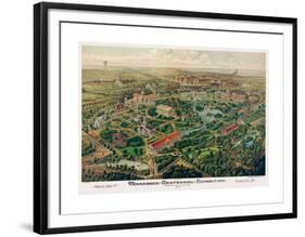 Tennessee Centennial Exposition, Nashville, 1897-Henderson Litho Co^-Framed Giclee Print