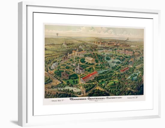 Tennessee Centennial Exposition, Nashville, 1897-Henderson Litho Co^-Framed Giclee Print