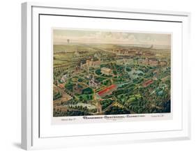 Tennessee Centennial Exposition, Nashville, 1897-Henderson Litho Co^-Framed Giclee Print