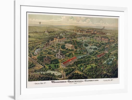 Tennessee Centennial Exposition, Nashville, 1897-Henderson Litho Co^-Framed Art Print