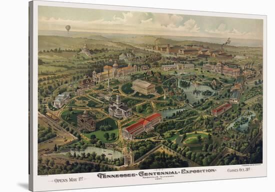 Tennessee Centennial Exposition, Nashville, 1897-Henderson Litho Co^-Stretched Canvas