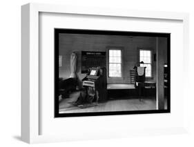 Tennessee Church Interior-Walker Evans-Framed Photo