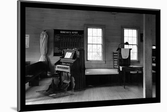 Tennessee Church Interior-Walker Evans-Mounted Photo