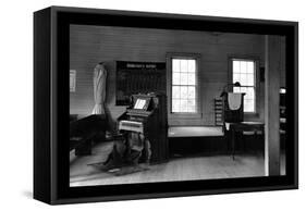 Tennessee Church Interior-Walker Evans-Framed Stretched Canvas