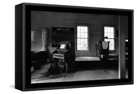 Tennessee Church Interior-Walker Evans-Framed Stretched Canvas