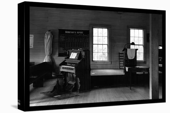 Tennessee Church Interior-Walker Evans-Stretched Canvas