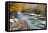 Tennessee, Great Smoky Mountains National Park, Little River-Jamie & Judy Wild-Framed Stretched Canvas