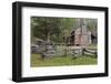 Tennessee, Great Smoky Mountains NP. John Oliver Place in Cades Cove-Don Paulson-Framed Photographic Print