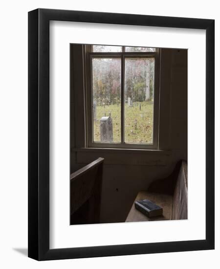 Tennessee, Great Smoky Mountains NP. Methodist Church in Cades Cove-Don Paulson-Framed Premium Photographic Print