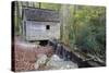 Tennessee, Great Smoky Mountains NP, Tub Mill and Millrace in a Forest-Jamie & Judy Wild-Stretched Canvas